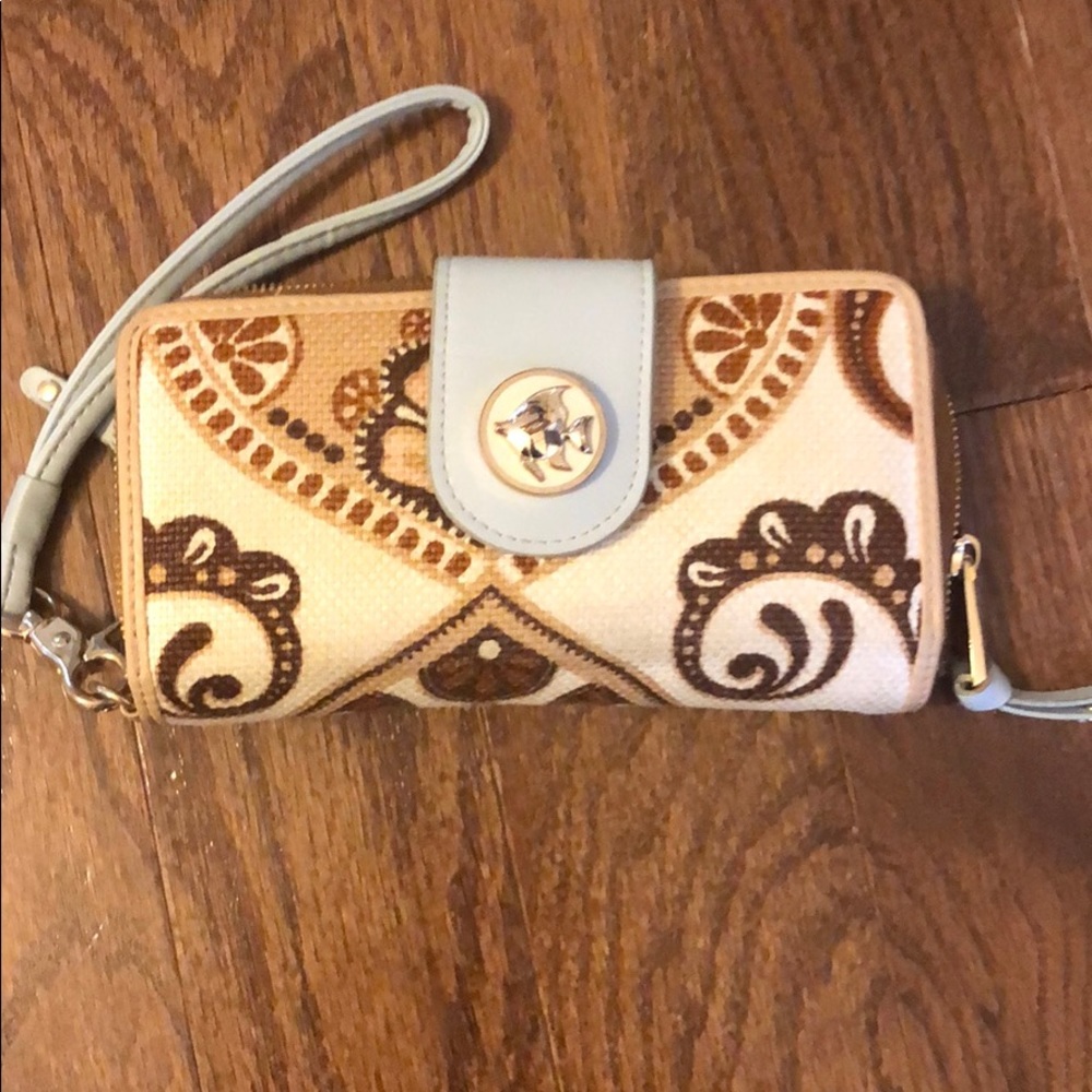 Spartina Wallet - St. Simons pattern